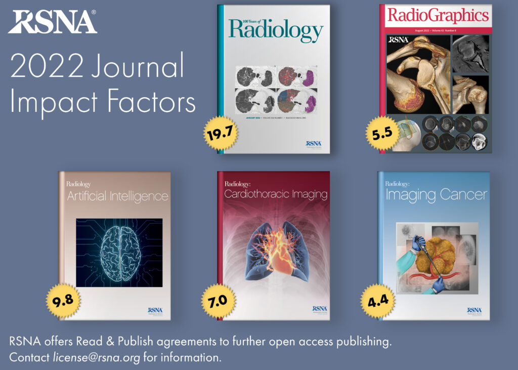 RNSA 2022 Journal Impact Factors